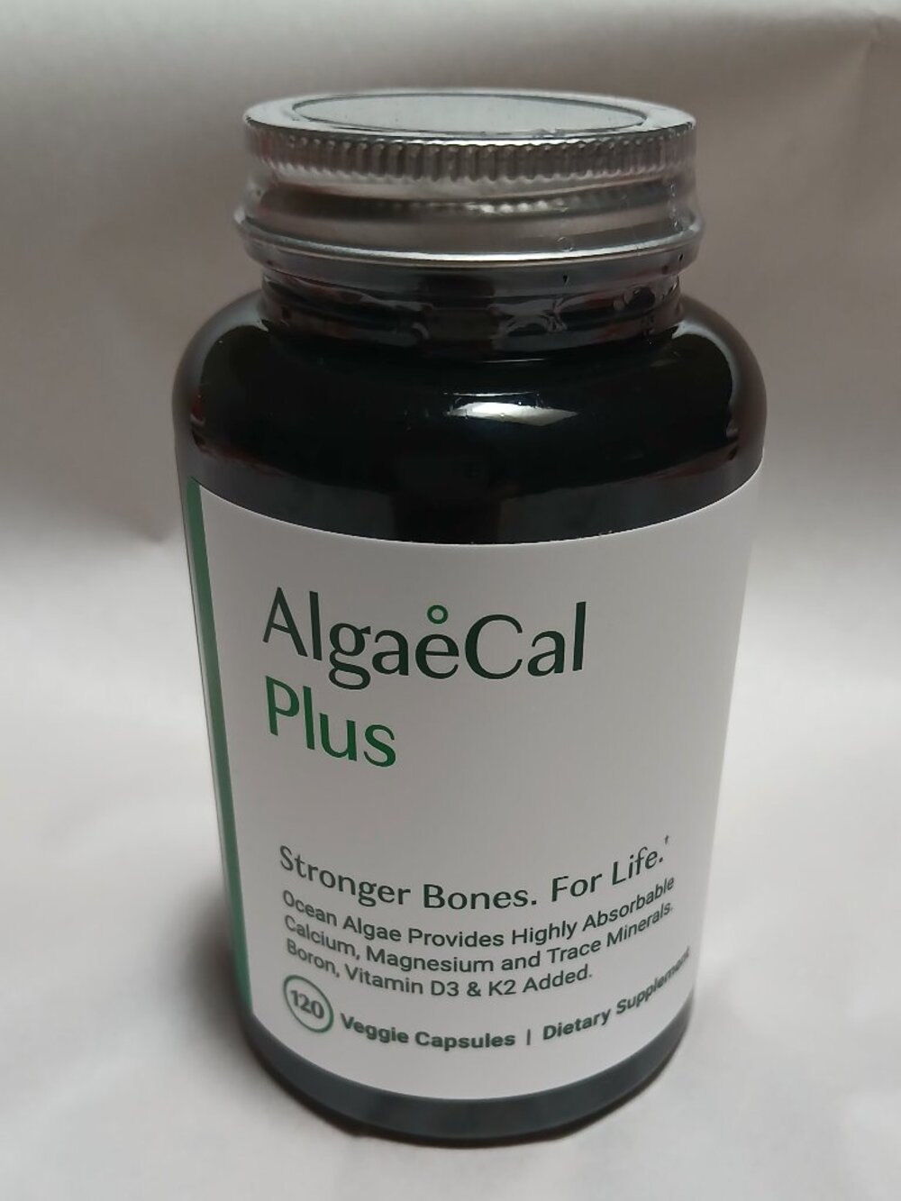 AlgaeCal Plus Stronger Bones For Life -- New/Sealed -- EXP 09/2028